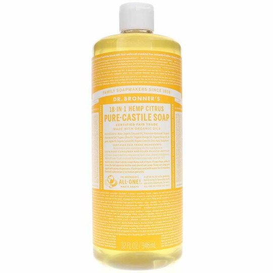18-In-1 Hemp Pure Castile Soap, DRBM
